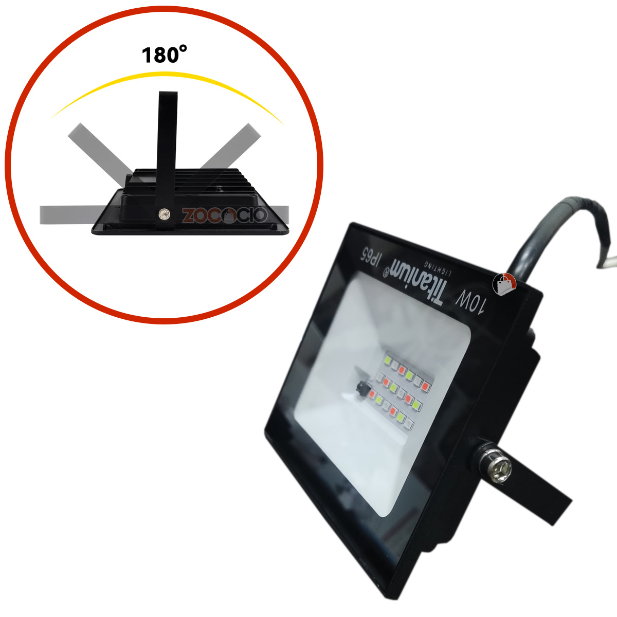 Miniatura 2 de Mini Reflector Led Rgb Lampara De Colore